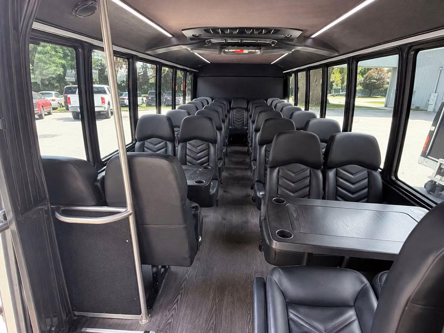 20 passenger minibus interior