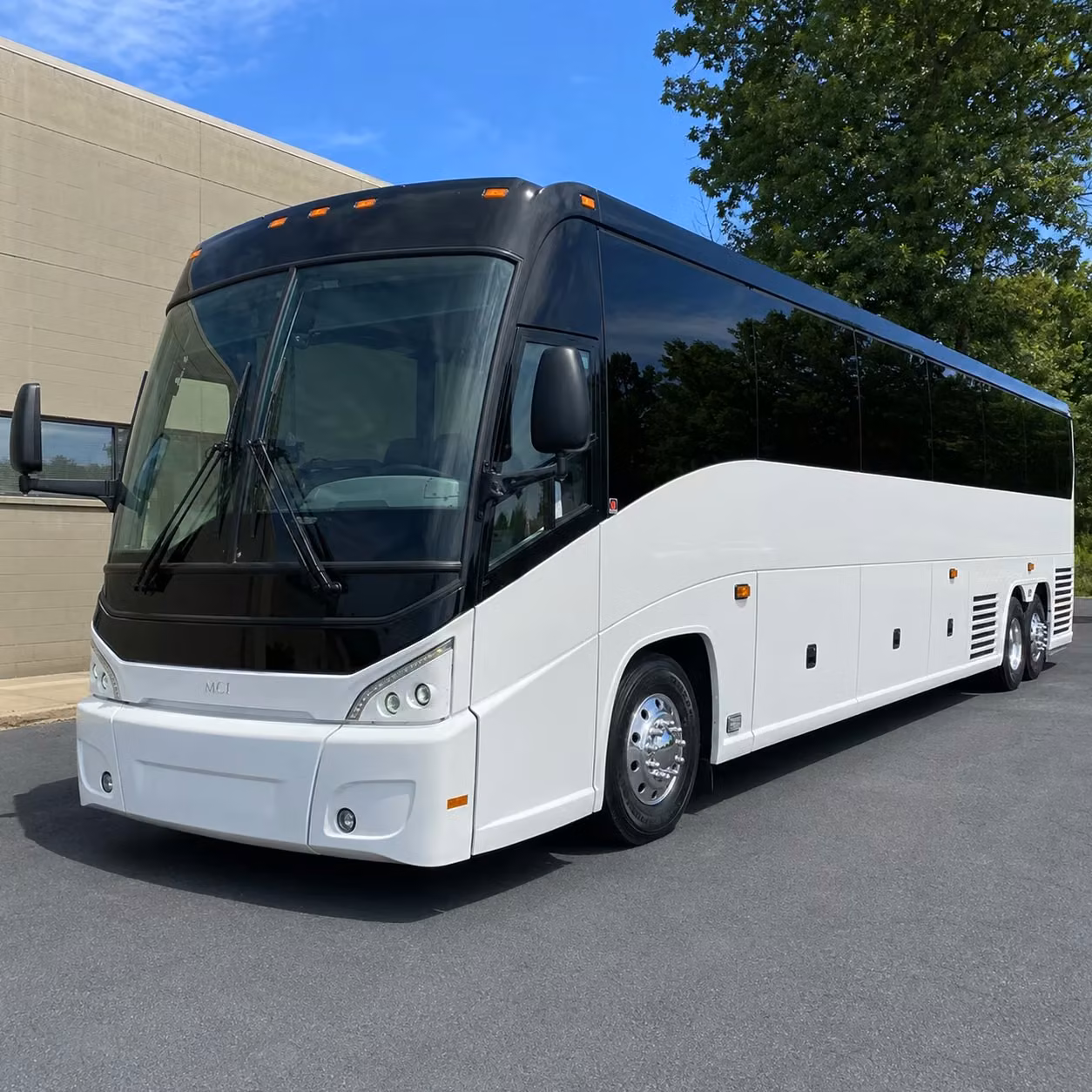 charter buses for erie area military base installation transfers