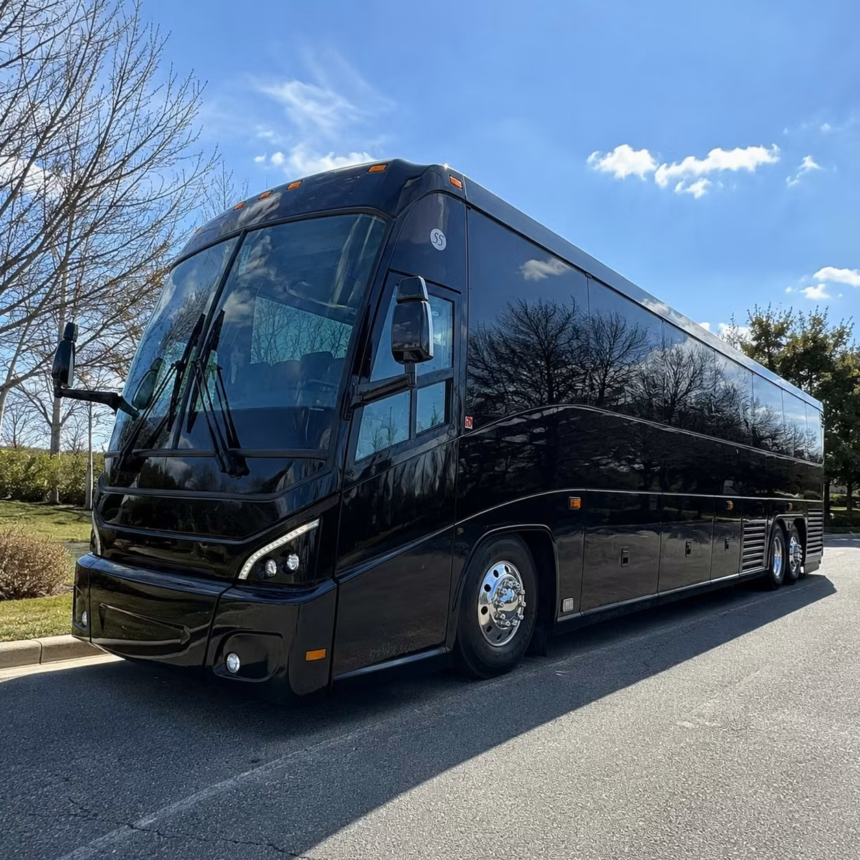 erie long distance charter bus rentals