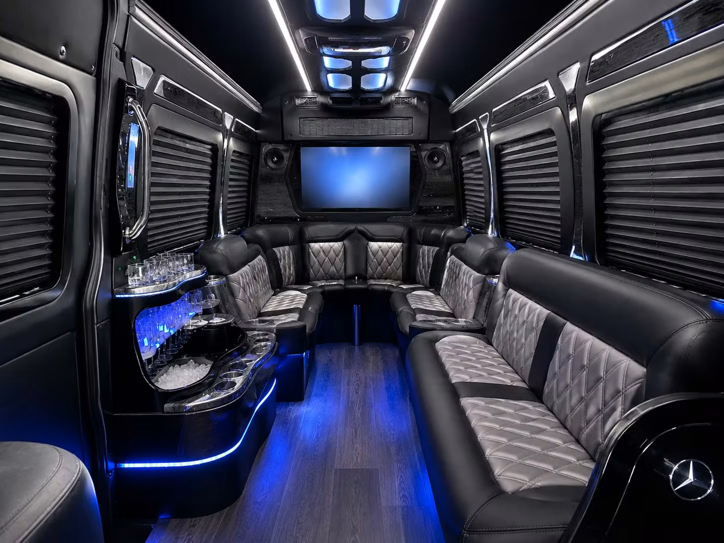 sprinter van transportation for groups and events across erie